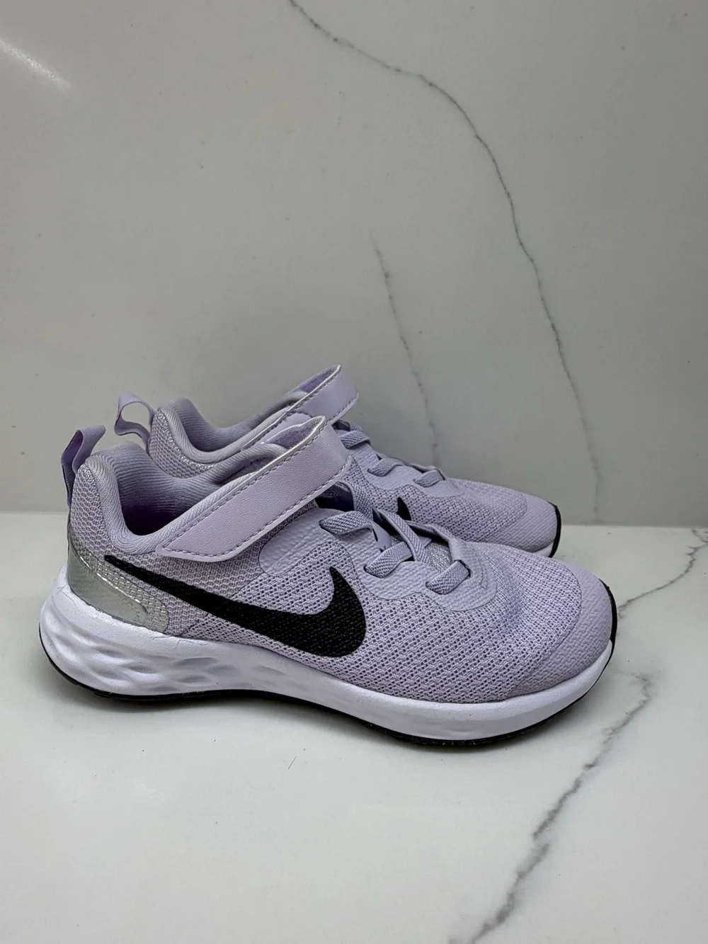 Nike Revolution 6 Kids Sneakers – Violet Frost/Lavender – Size 11C